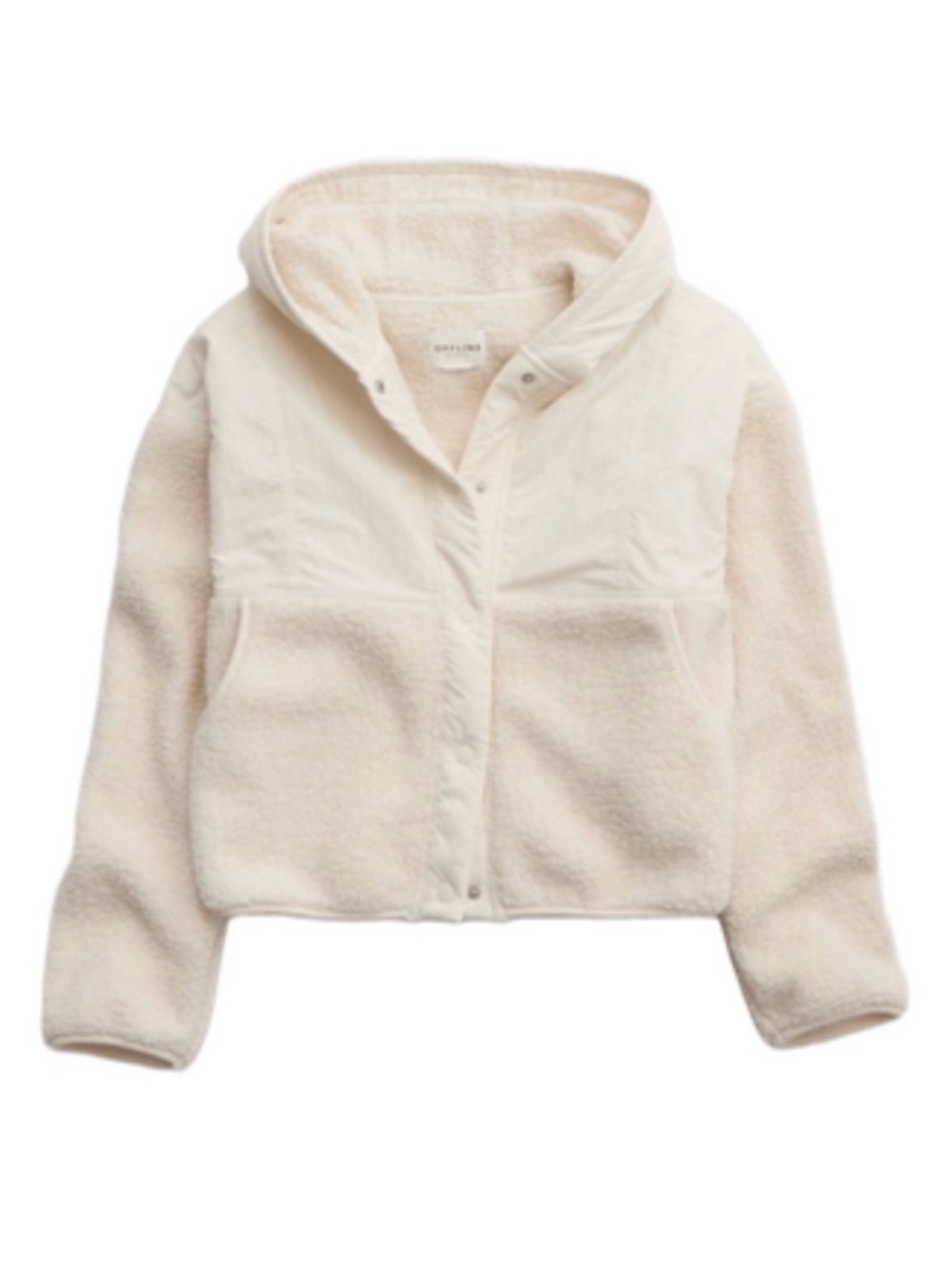 OFFLINE By Aerie Cream Fluff Love Sherpa Jacket